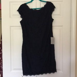 Eliza J Lace Mini Dress